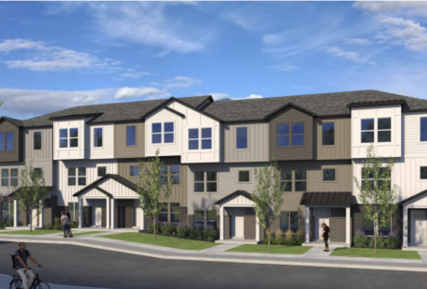 Kanesville Townhomes rendering